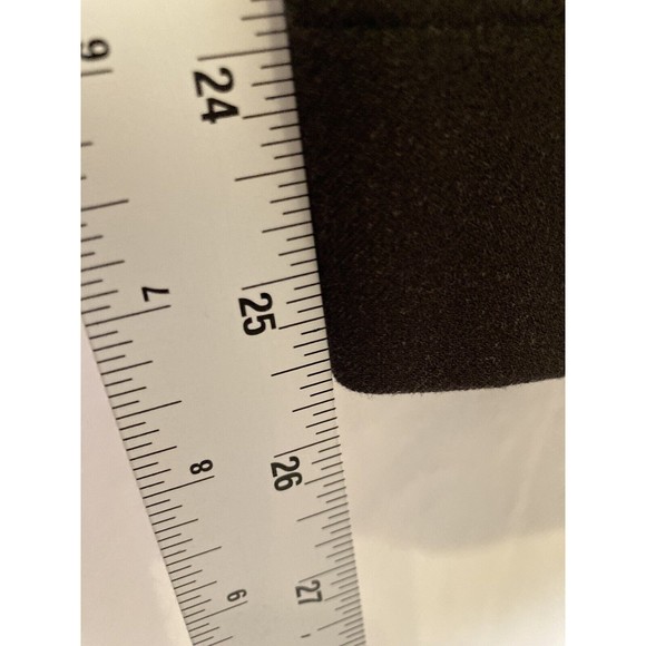 Jil Sander Womens Ponte Knit Thick Pants 40 US 10 Brown Cuffed Straight Ankle - Picture 7 of 11